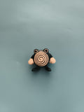 Figurine Pokémon Têtarte Poliwhirl bleu spirale noire jouet décoratif