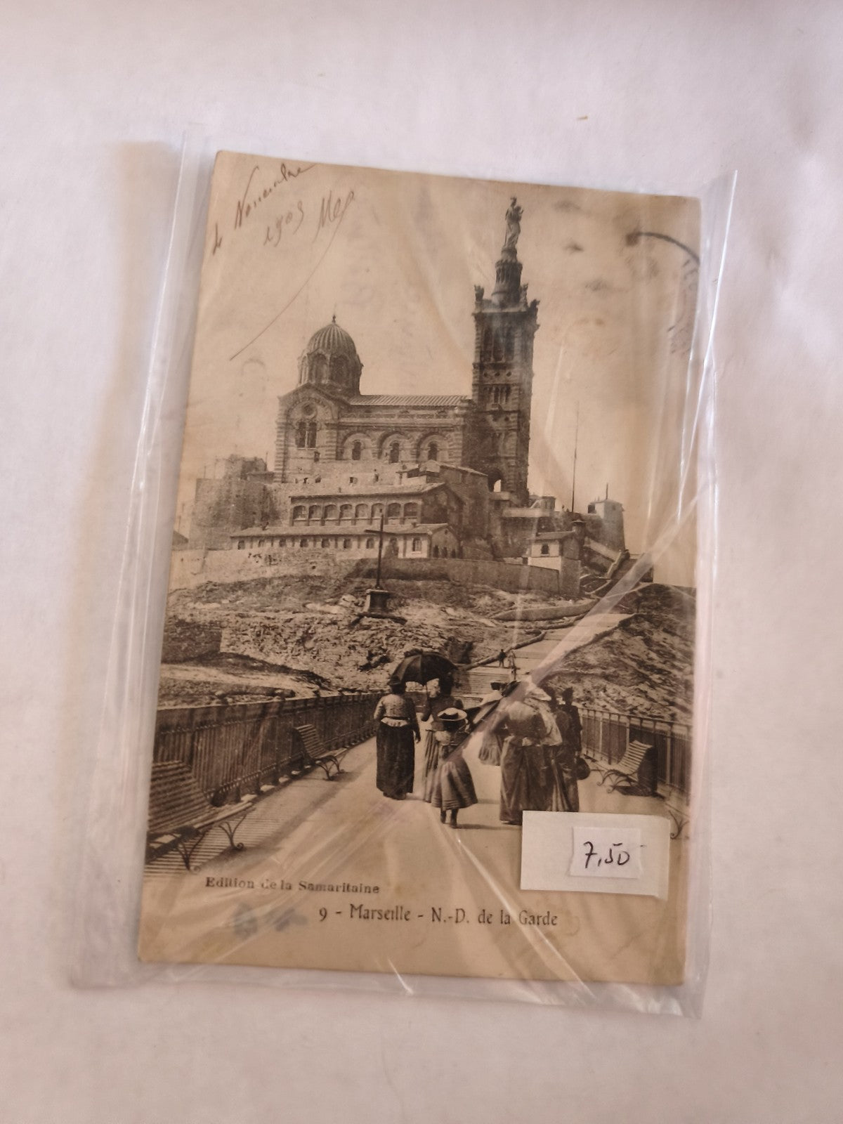 Carte postale ancienne vintage Marseille collection rétro France illustrée