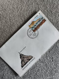 Lettre Premier Jour Cabo Verde Centenario do Mindelo timbre illustré (Ref 27)
