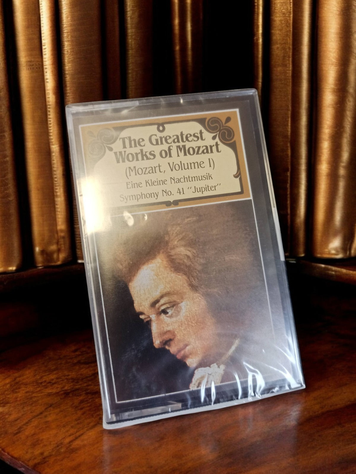 Cassette audio vintage Mozart neuve blister K7 musique classique ancienne