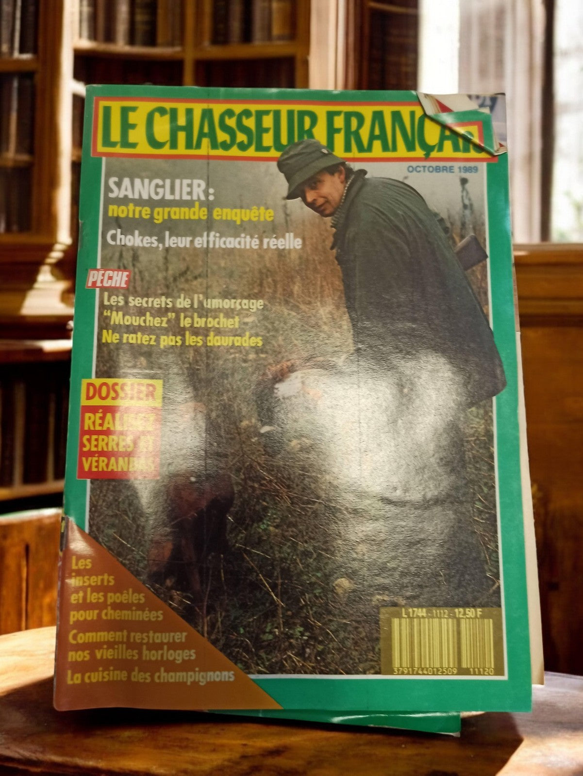 Magazine Le Chasseur Français octobre 1989 vintage chasse pêche rétro