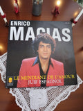 Vinyle 45 tours Enrico Macias vintage – Le Mendiant de l’Amour Juif Espagnol
