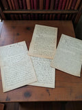 Lettre manuscrite 1939-1945 guerre, correspondance originale d’époque