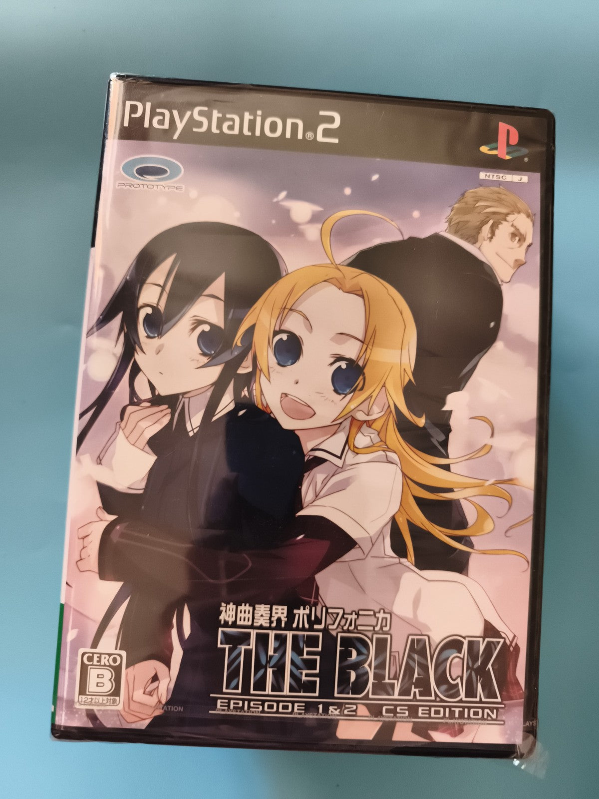 Jeu PlayStation 2 THE BLACK import japonais anime CS Edition