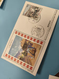 Enveloppe FDC Monaco premier jour avec timbre illustré La Belle Époque (Ref 2)