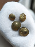Boutons anciens Marine Nationale dorés vintage lot militaria France rétro