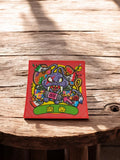 Sticker Bikkuriman Seal Magic 96 Evi – Autocollant japonais illustré, motif démo