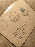 Lettre affranchie Brésil 1942 cachet Rio Janeiro Palacio Itamaraty philatélie (R