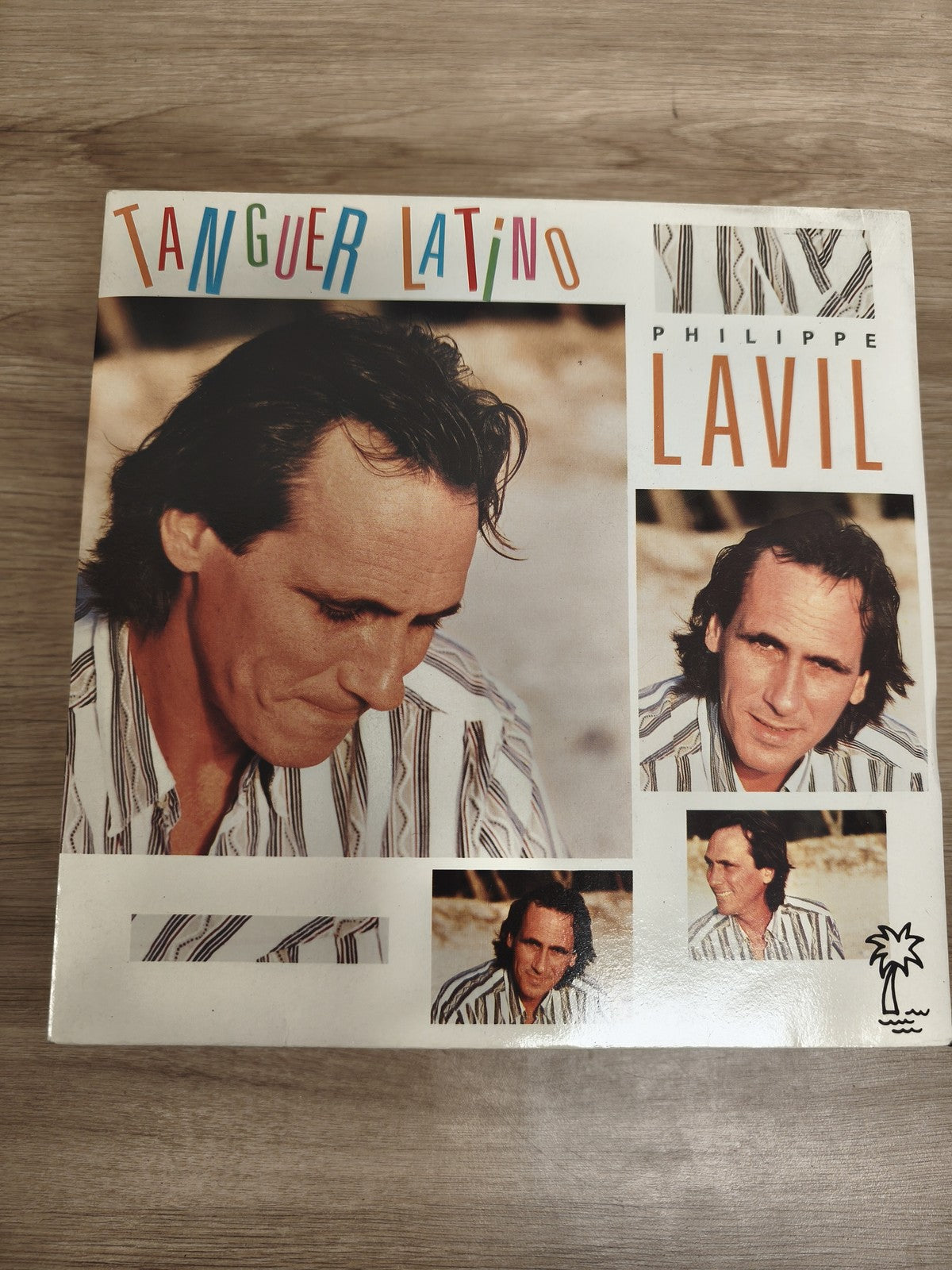 Vinyle 45 tours Tanguer Latino Philippe Lavil pochette illustrée d'occasion
