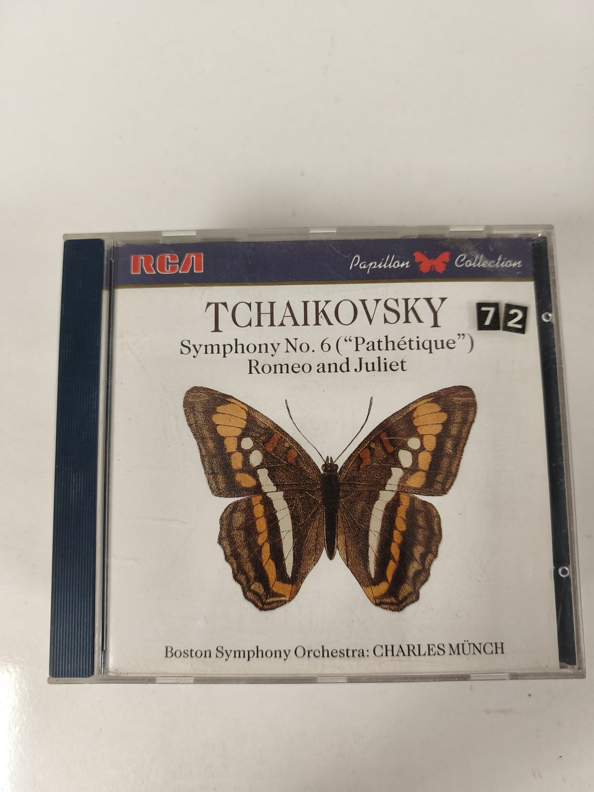 CD Tchaikovsky Symphony No. 6 Pathétique Romeo Juliet Papillon Boston Munch