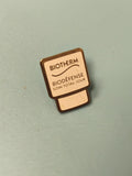 Vintage pin's Biotherm Biodéfense soin total jour carré publicitaire ancien