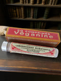 Boîte publicitaire vintage Véganine 20 comprimés Laboratoires Substantia Suresne