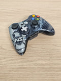Manette Xbox 360 sans fil noire Edition Halo 4 non testée