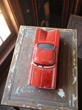 Voiture miniature Disney Cars vintage métal rouge Disney, modèle ancien