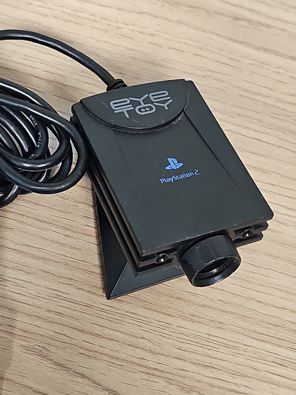 Caméra EyeToy Sony PlayStation 2 PS2 accessoire rétro vintage USB noir