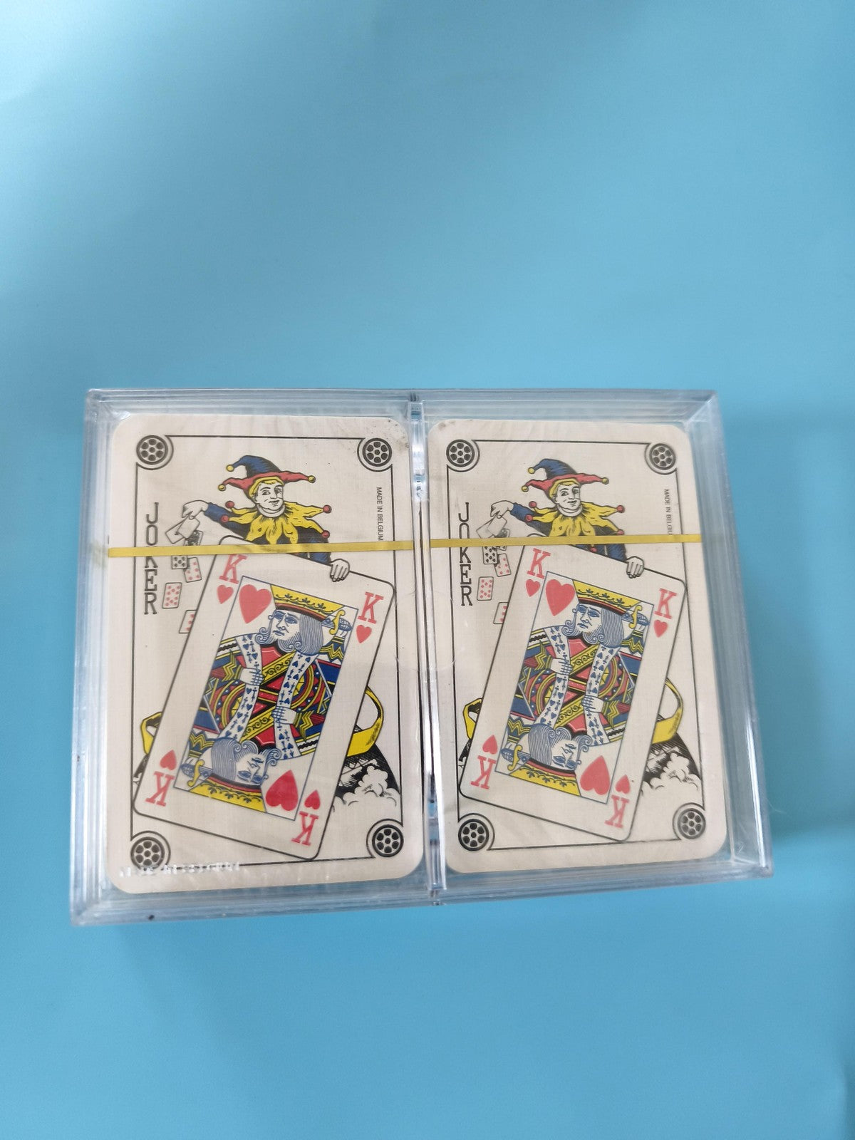 Jeu de cartes ancien vintage neuf, collection rétro, cartes à jouer d'époque