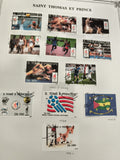 Timbres S. Tomé e Príncipe sports olympiques animaux Db 800 Db 1000 philatélie