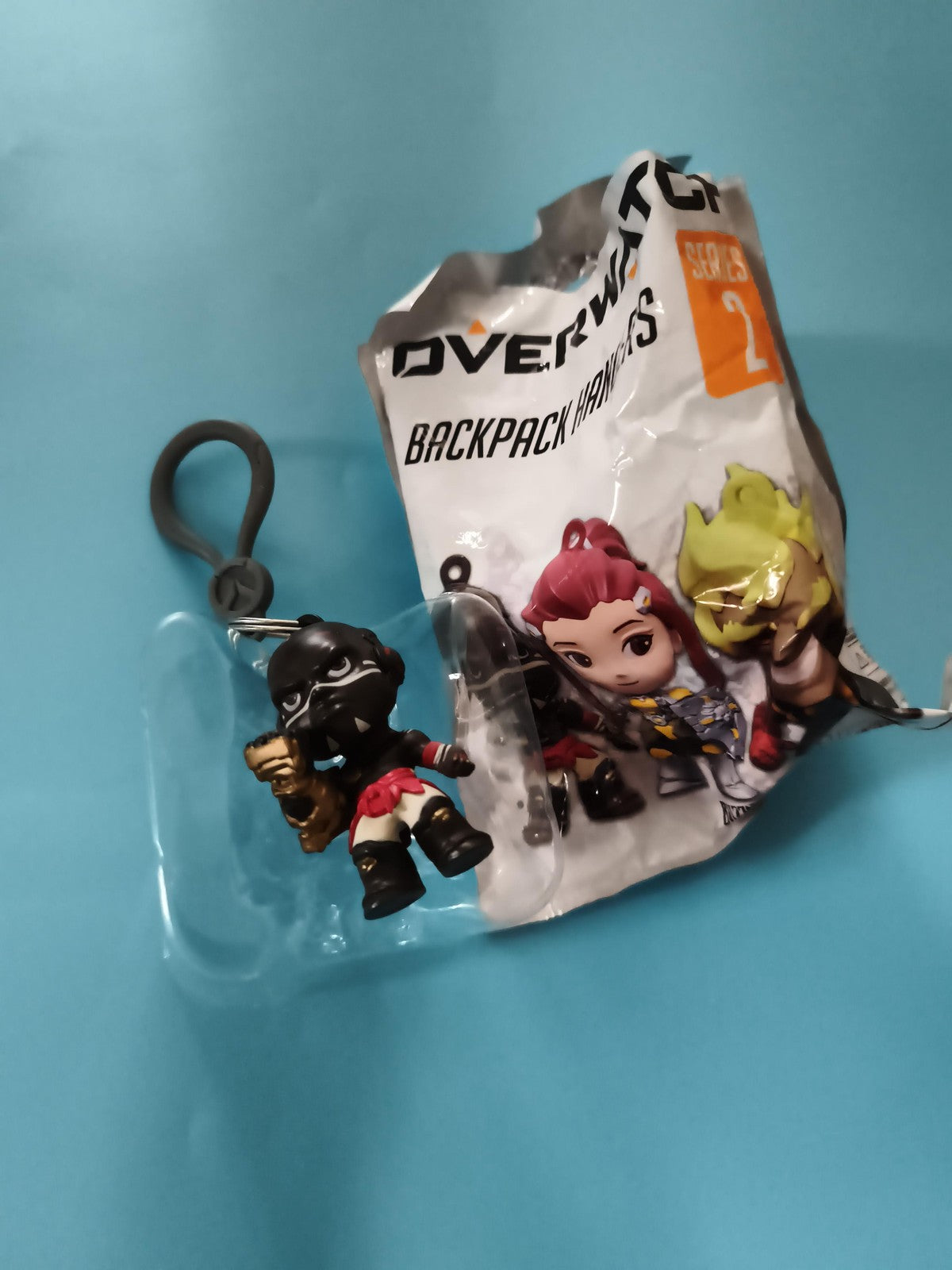 Porte-clés figurine Overwatch Doomfist Backpack Hangers série 2 Blizzard