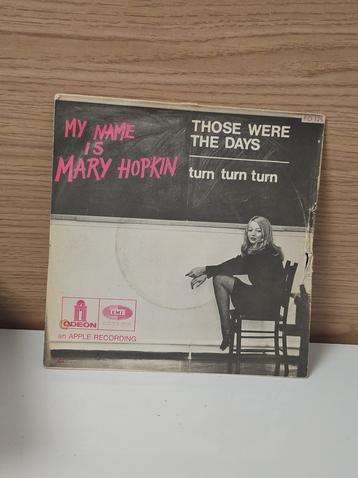 Vinyle 45 tours rétro ancien ? My Name Is Mary Hopkin ? disque collection vintag