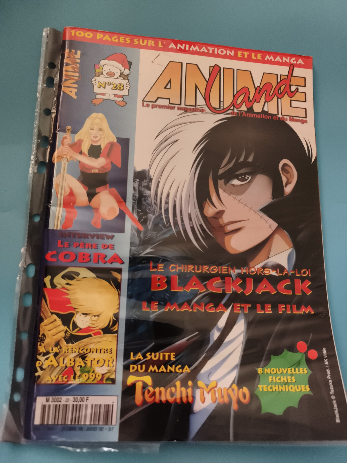 Magazine Animeland n°28 Black Jack manga animation 100 pages Tenchi Muyo