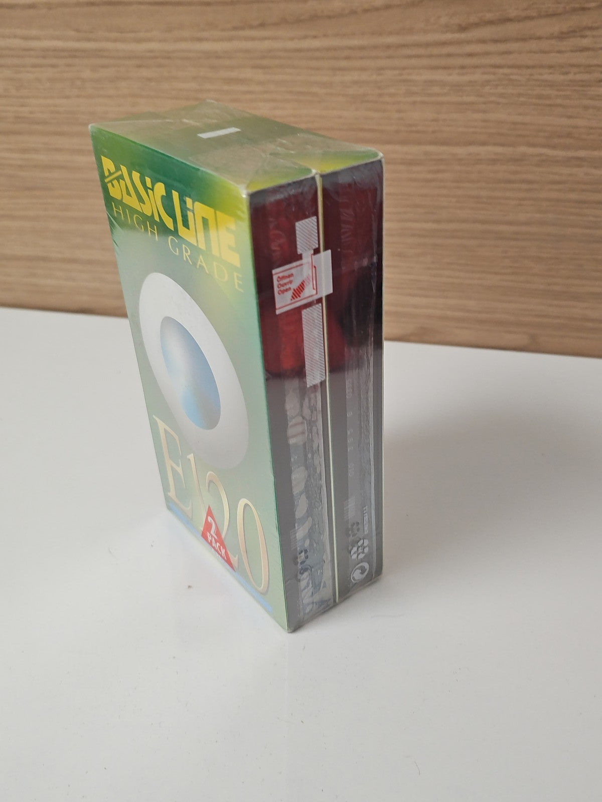 Lot de 2 cassettes VHS Basic Line E120 High Grade ? Vidéo enregistrement 120 min