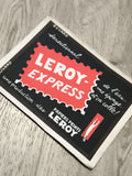 Buvard publicitaire ancien Leroy Express Papiers Peints Leroy vintage déco