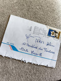 Lettre affranchie 1998 La Réunion, timbre Maréchal Leclerc, Par Avion