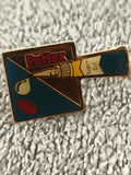 Pin's publicitaire Pattex Super Gel vintage Henkel émail, badge ancien (Ref 2)
