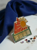 Pin's publicitaire vintage PHAS émaillé soleil édition limitée