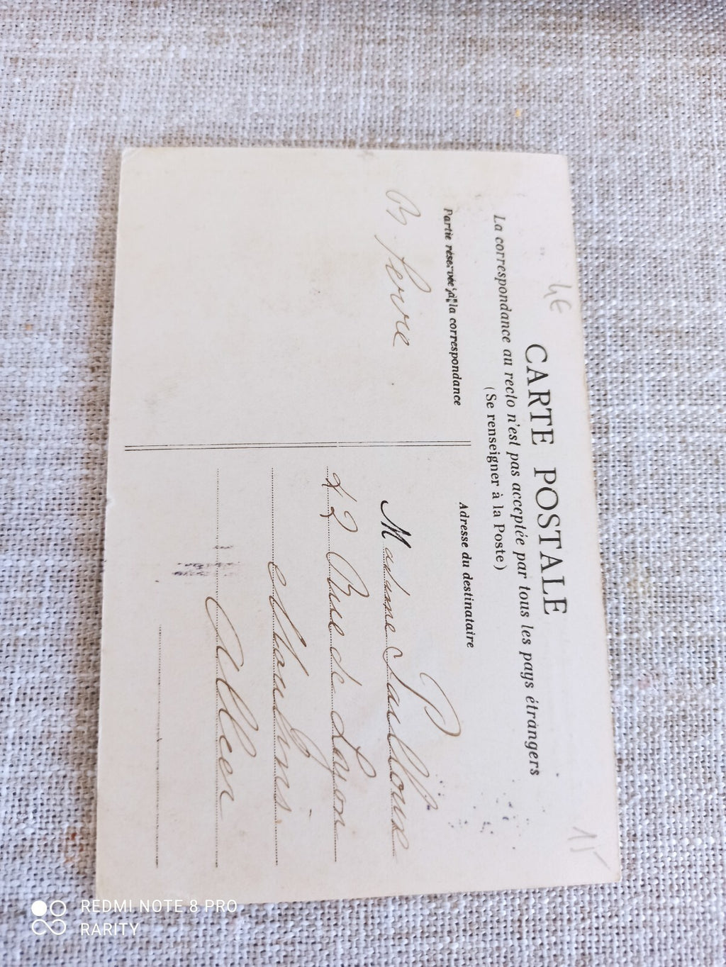 Carte postale ancienne navire Le Havre Ferdinand de Lesseps Transatlantique