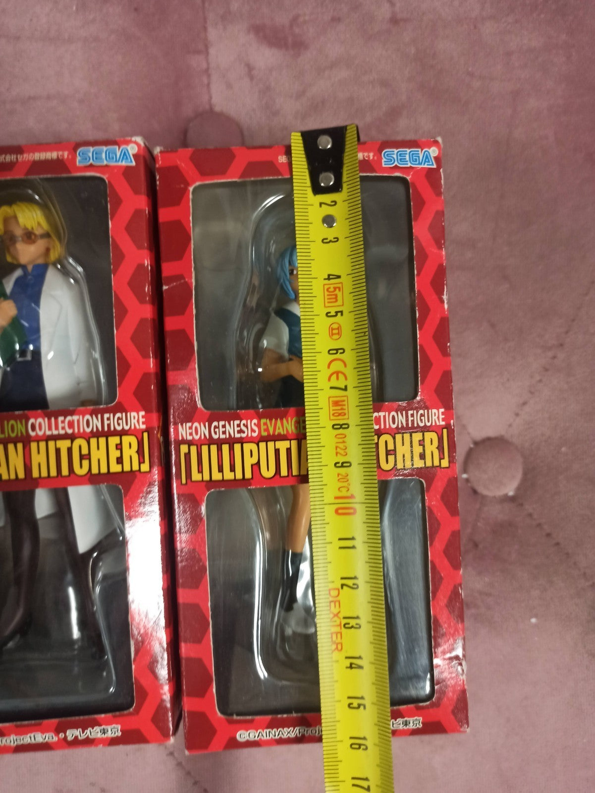 Figurines SEGA Neon Genesis Evangelion Lilliputian Hitcher ? lot de 2 personnage