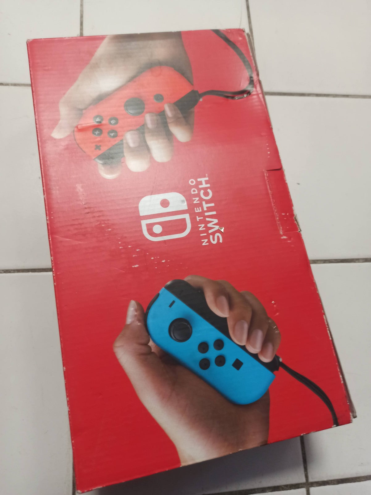 Boîte vide originale Nintendo Switch pour console portable, emballage officiel