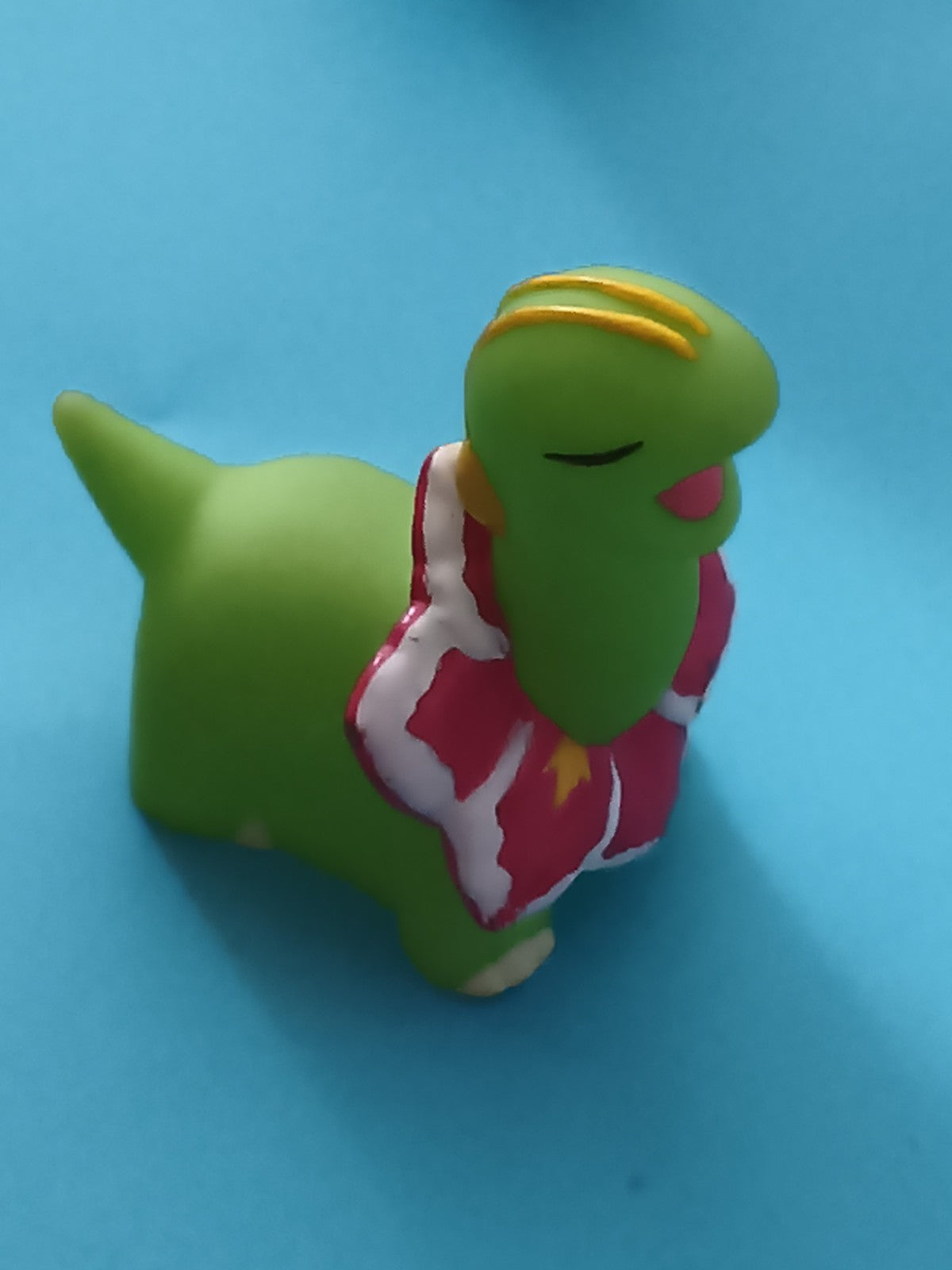 Marionnette doigt Pokémon Meganium verte fleur figurine jouet finger puppet