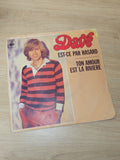 Vintage 45 tours Dave ancien disque vinyle rétro collection musique française