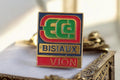 Pin's vintage ECA Bisiaux Vion années 90 rétro France badge émaillé