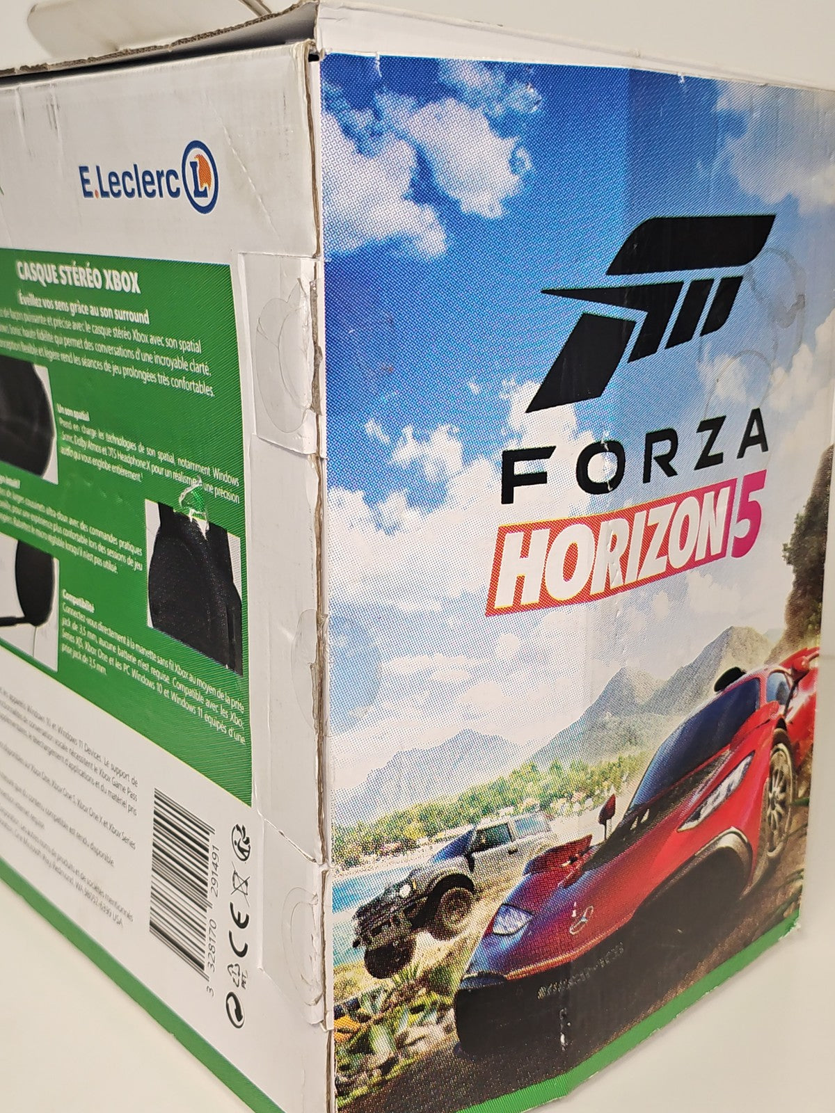 Boîte vide Xbox 360 pack E.Leclerc Forza Horizon 5 - Emballage console d?origine