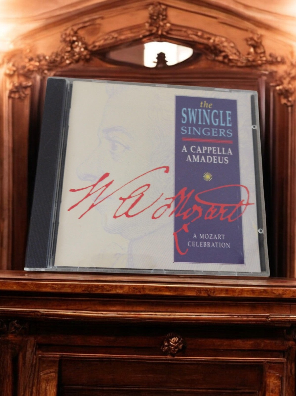 CD Swingle Singers A Cappella Amadeus Mozart Vocal Music Jaquette Classique