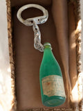 Porte-clés bouteille Bassin de Vichy Saint-Yorre vintage France pub alcool