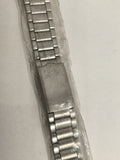 Bracelet montre Enicar vintage, finition métallique, maillons extensibles, ancie