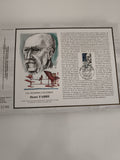 Feuillet CEF philatélie Henri Fabre timbre illustré aviation FDC