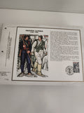 Feuillet CEF Troupes Alpines 1888-1988 oblitéré philatélie timbre France