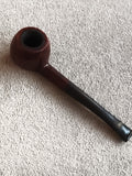 Pipe ancienne Robb forme droite finition brune vintage tabac rétro