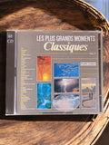 CD double Les Plus Grands Moments Classiques Vol. 2 vintage compilation musique