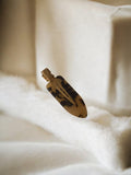 Barrette pince à cheveux vintage bakélite écaille, accessoire ancien