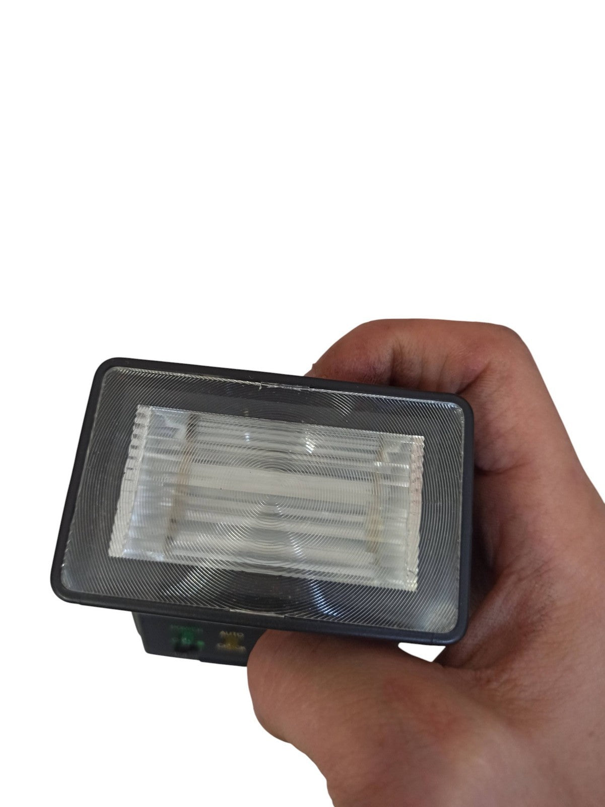 Flash Hanimex vintage pour appareil photo argentique avec étui rétro