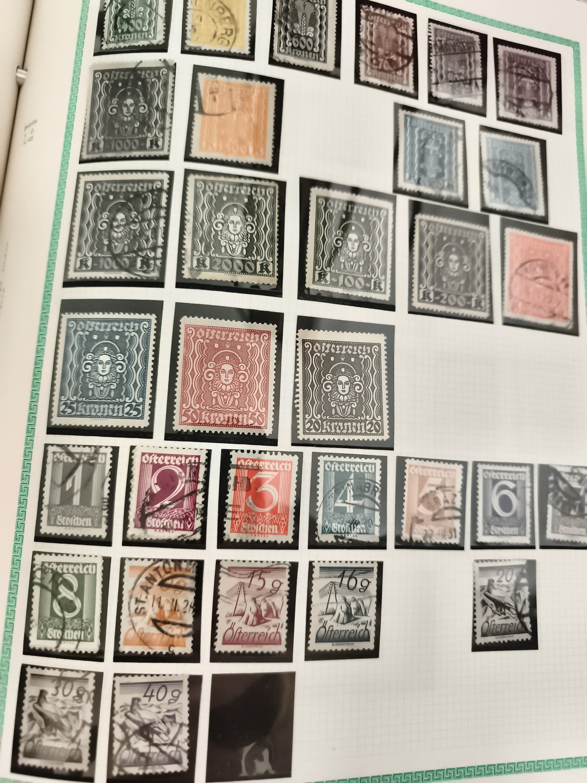 Timbres Autriche oblitérés, motifs variés, lot philatélie, Österreich