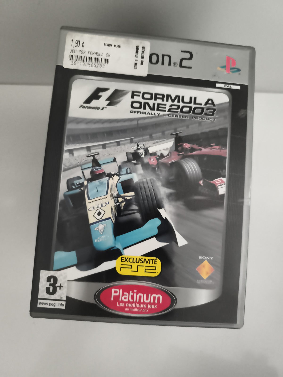 Jeu PlayStation 2 Formula One 2003 Platinum F1 PAL Sony PS2