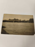 Carte postale ancienne Paris inondé 1910 Pont Solférino, photo vintage