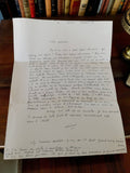Lettre manuscrite ancienne 1949 Genève adressée Geneviève vintage post-WW2