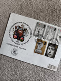 Enveloppe premier jour 1969 Caernarvon Castle Prince of Wales timbres Royaume-Un